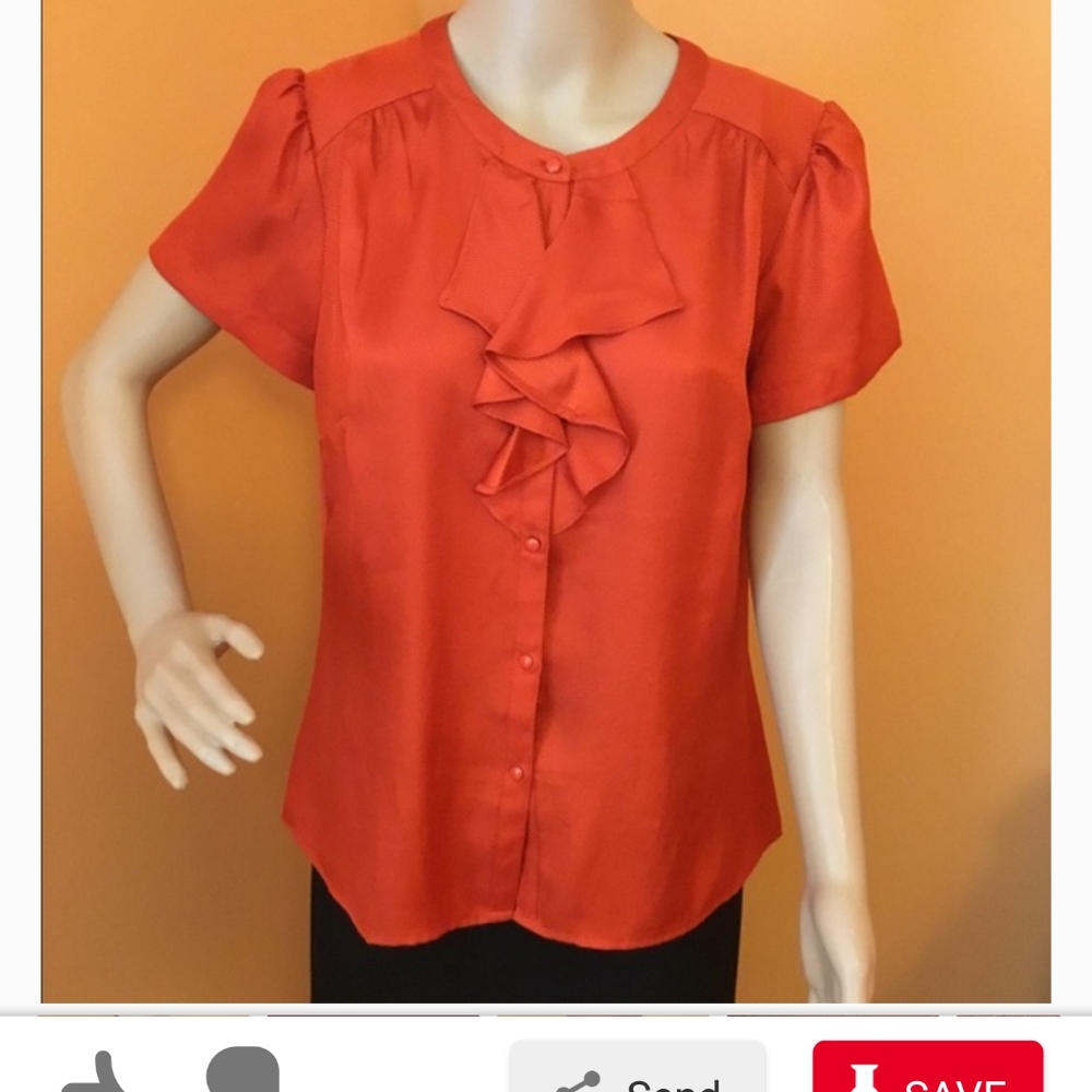 Fall Ruffled Blouse - Picture 2 of 11